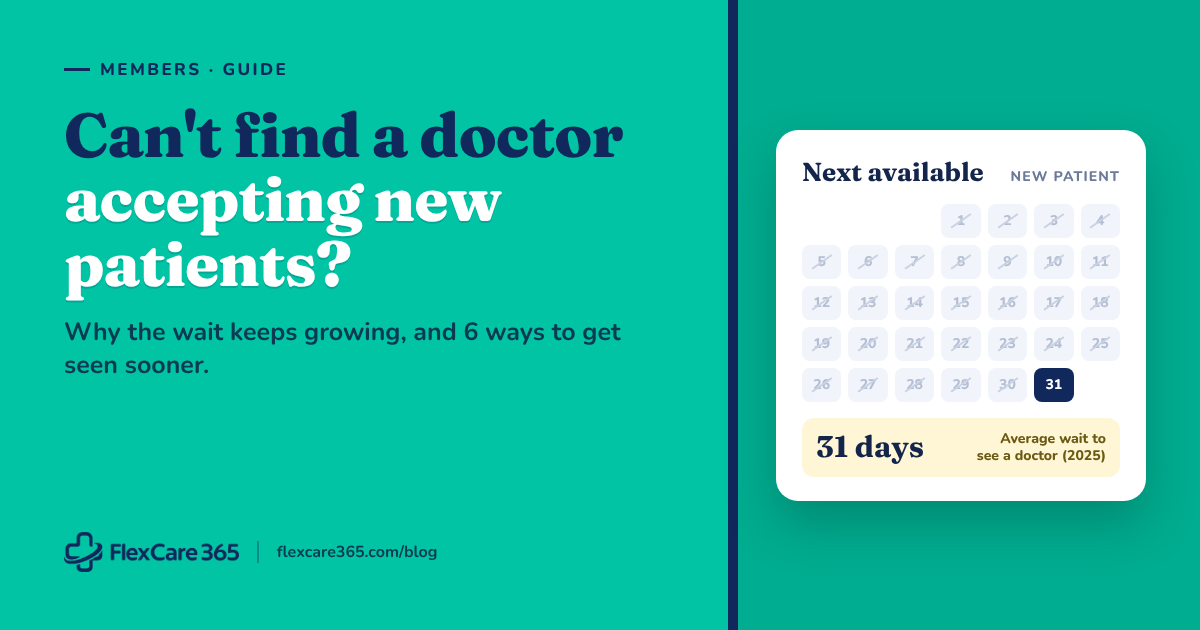 Can't Find a Doctor Accepting New Patients? Here's What to Do