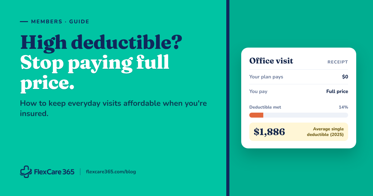 High Deductible? How to See a Doctor Without Paying Full Price Every Visit